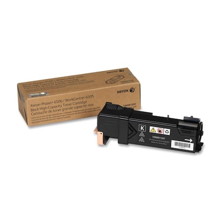 Xerox Br Phaser 6500N - 1-Hi Yld Black Toner XER106R01597